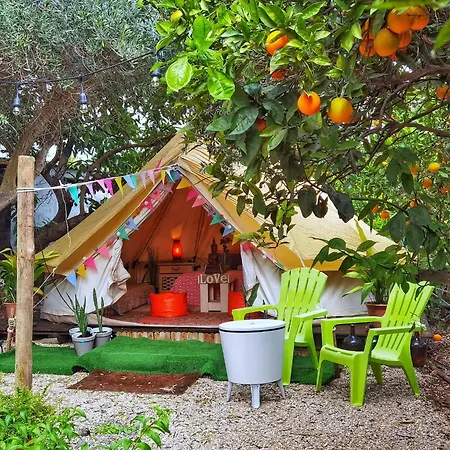 Campo de lujo Bell Tent Lovers By Casa Artes Luz de Tavira