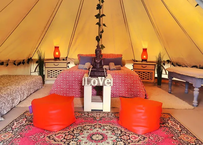 Luxussátor Bell Tent Lovers By Casa Artes Luz de Tavira